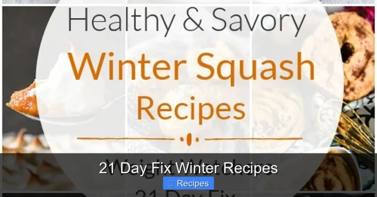 21 Day Fix Winter Recipes