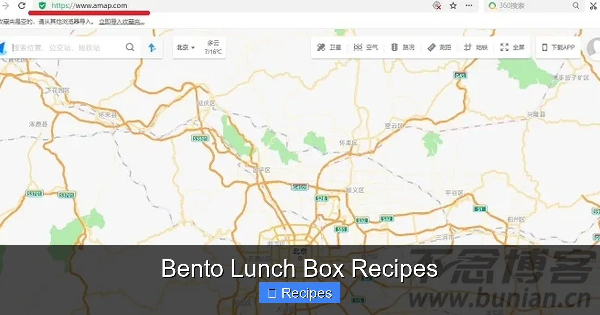 Bento Lunch Box Recipes