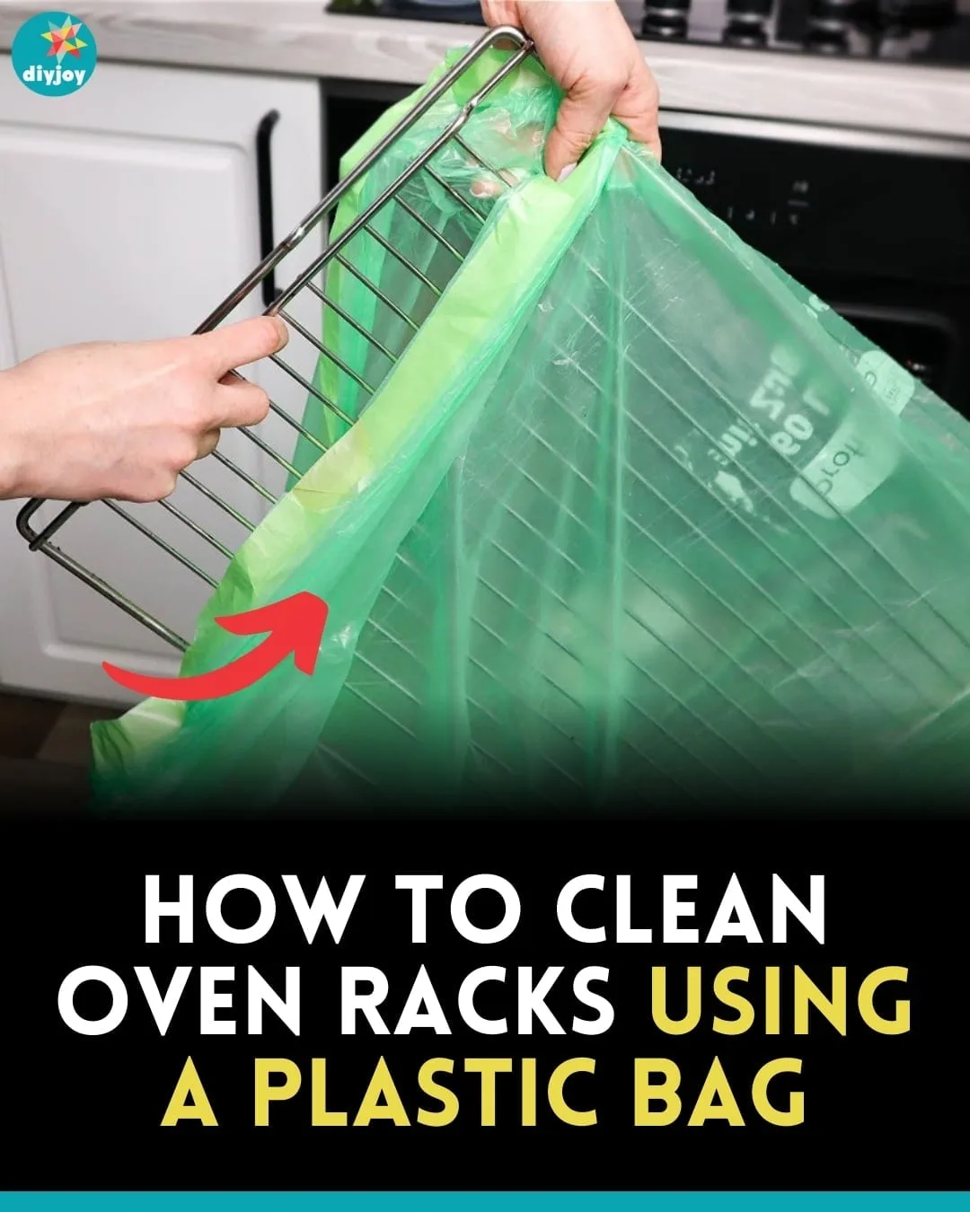 ammonia trash bag oven rack method