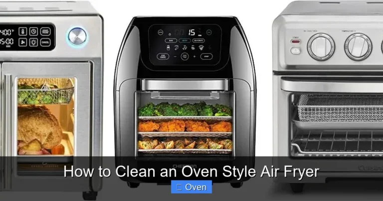 Article Outline: How to Clean an Oven-Style Air Fryer