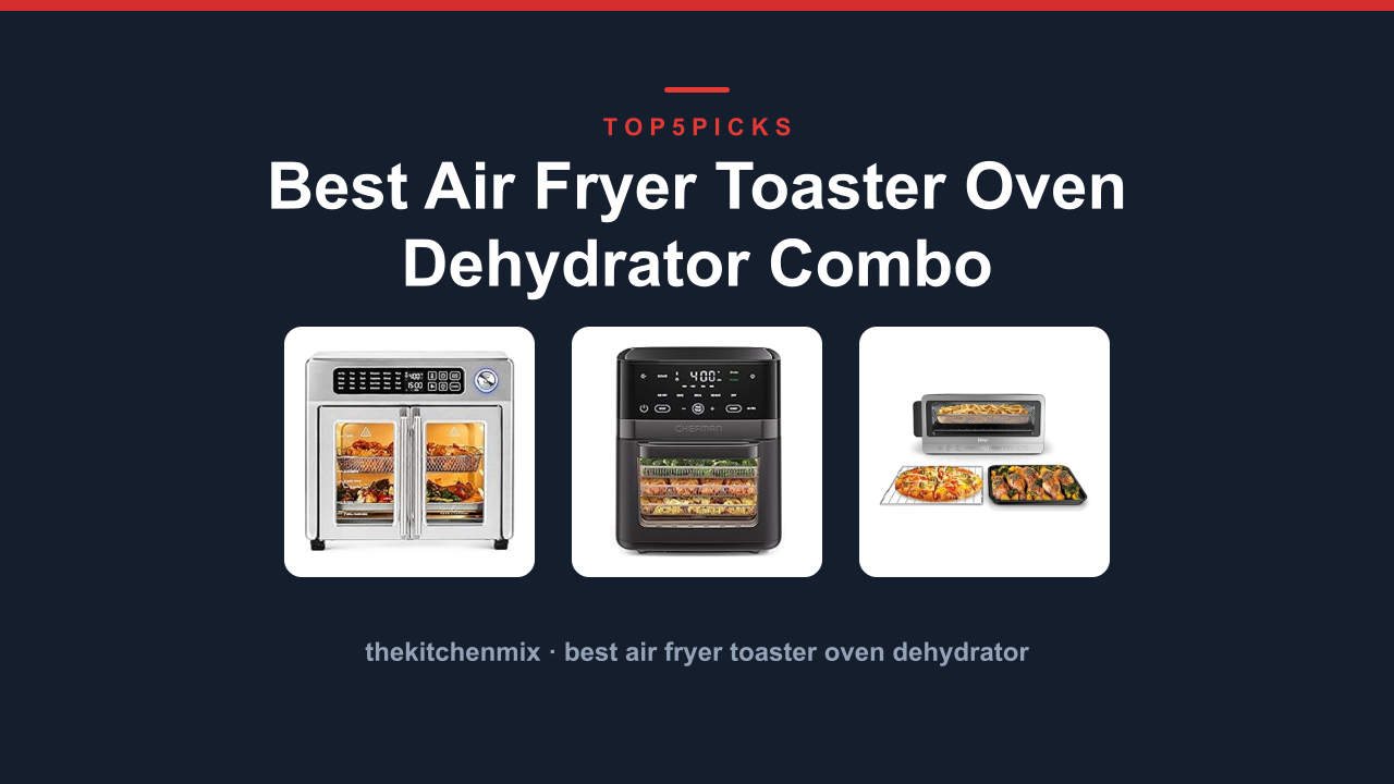 Best Air Fryer Toaster Oven Dehydrator Combo