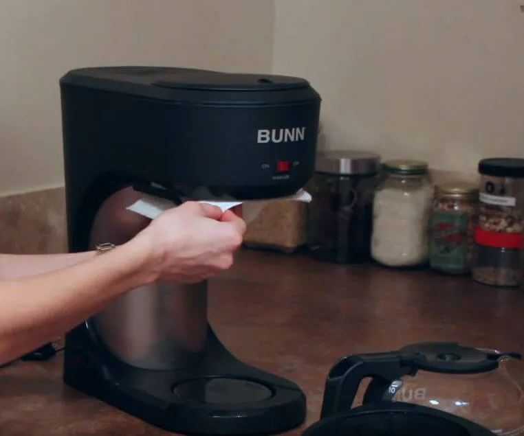Bunn sprayhead cleaning