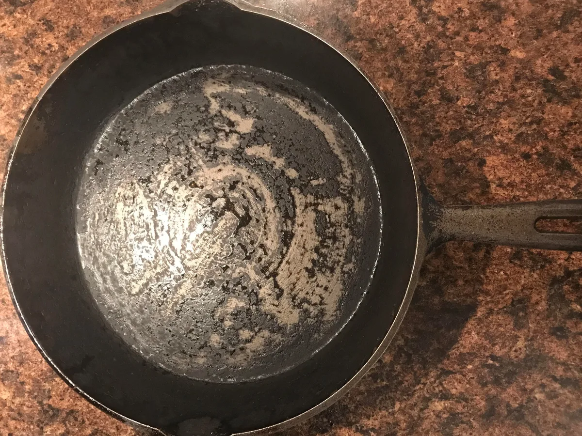 casting iron aftercare oil coat