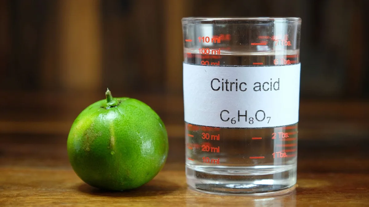 citric acid descaling solution