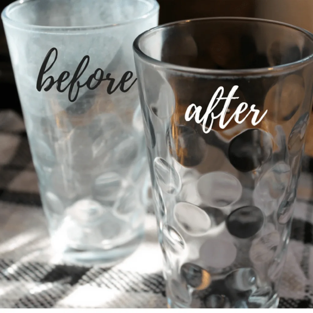 cloudy glassware comparison