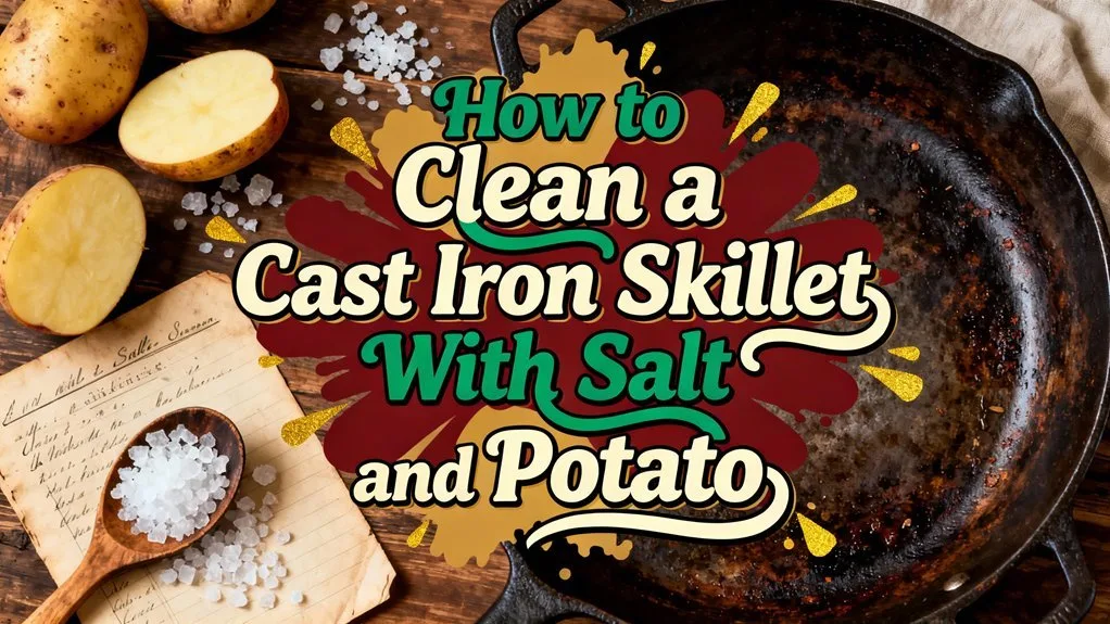 Coarse salt and potato method