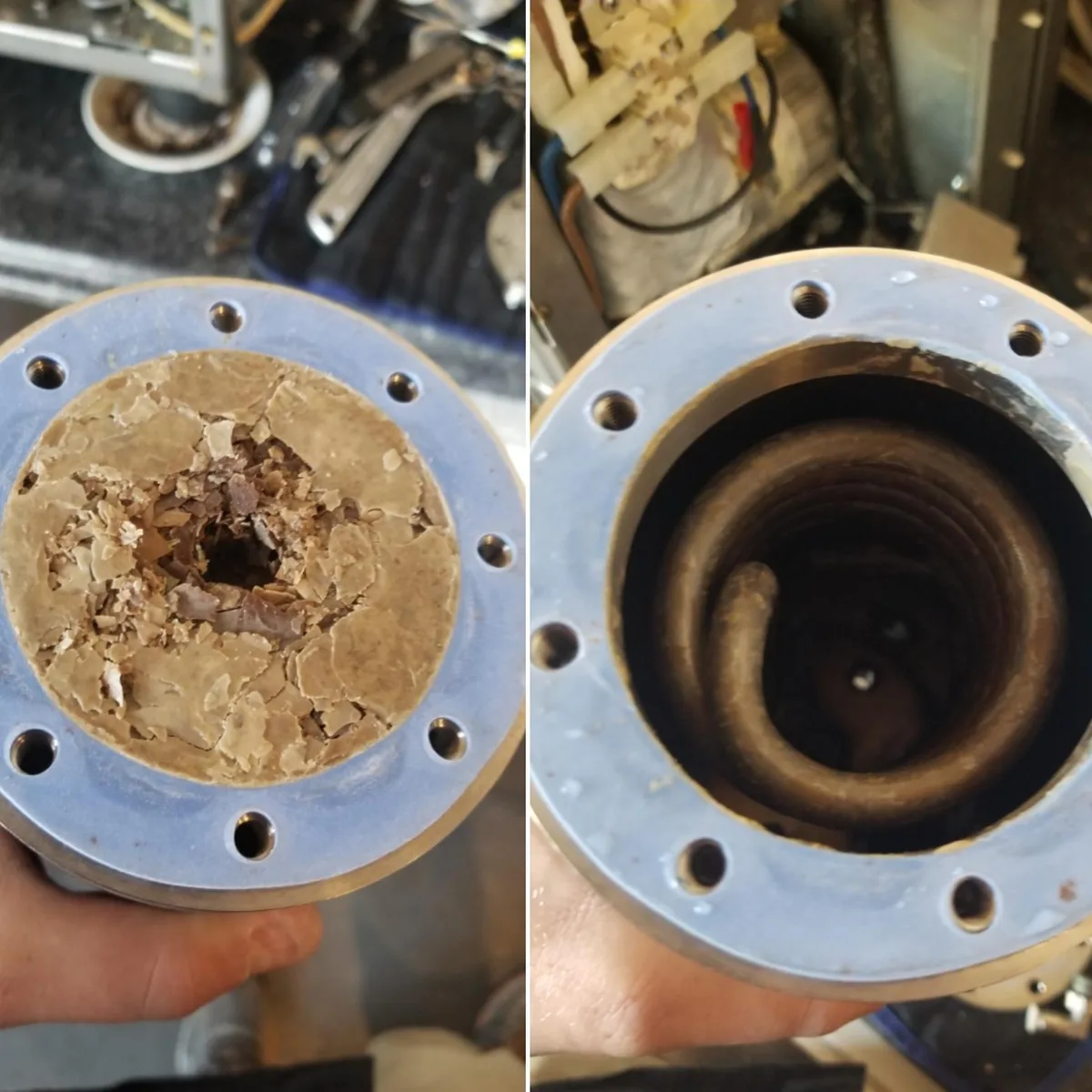 coffee machine mineral scale buildup