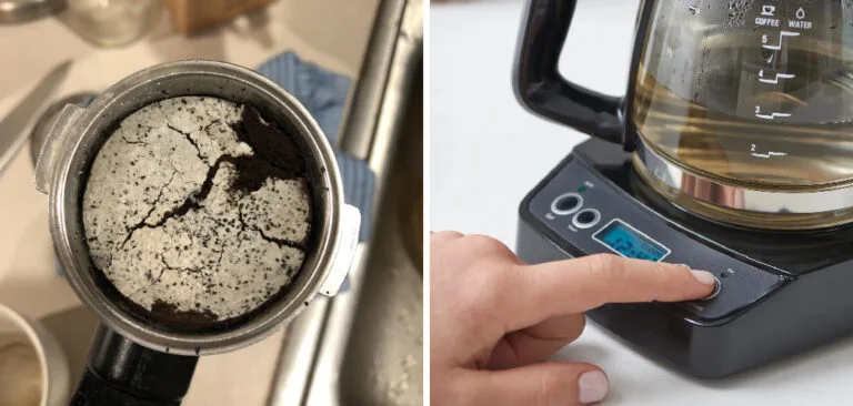 coffee maker water hardness scale buildup