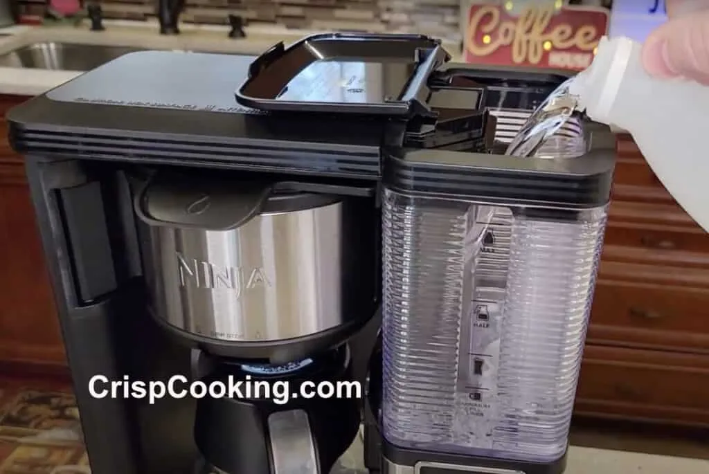 Descaling ratio (vinegar-to-water)