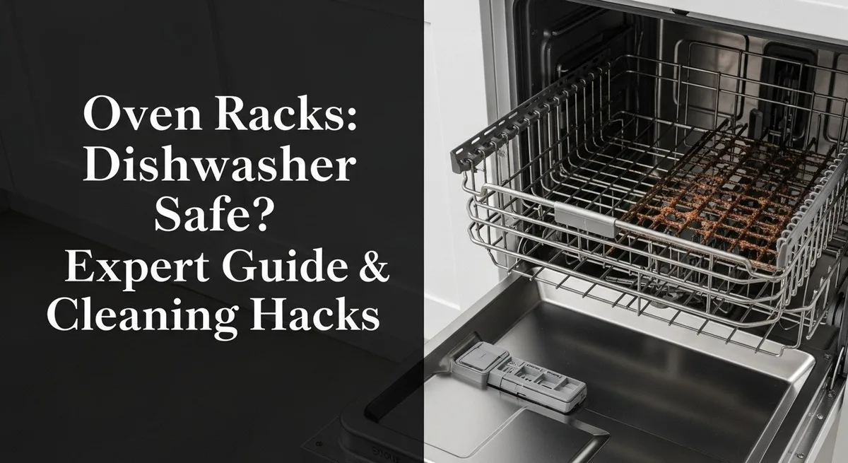 dishwasher oven rack cleaning trick