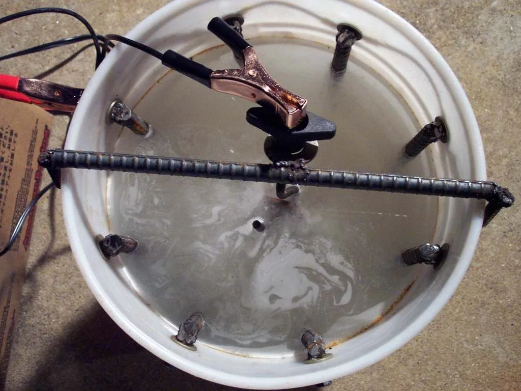 electrolysis setup