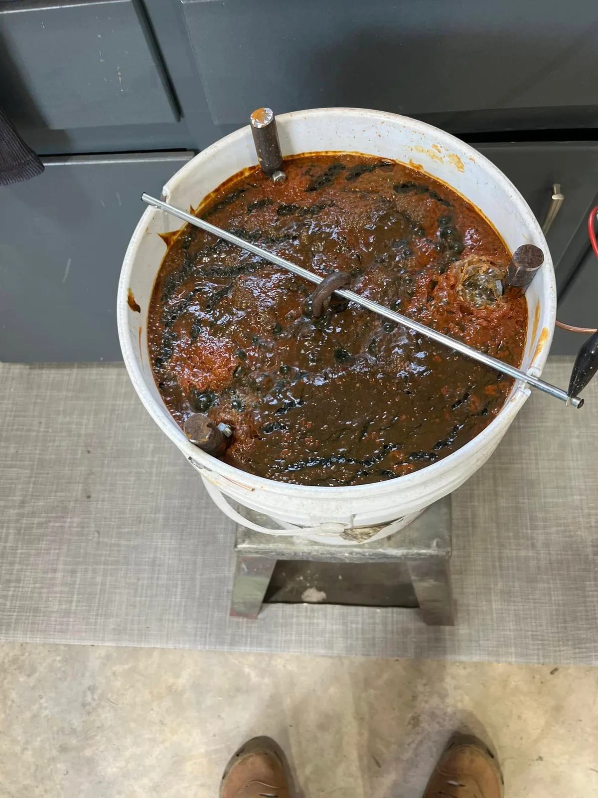 electrolysis setup