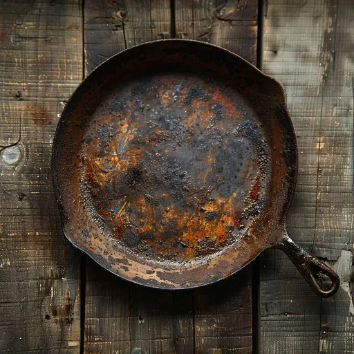 The Secret to Cleaning Rusty Cast Iron Skillets