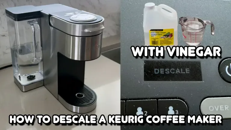how much vinegar clean coffee maker