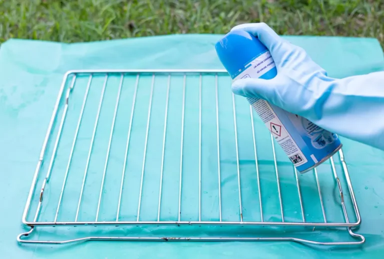 how to clean oven racks with oven cleaner