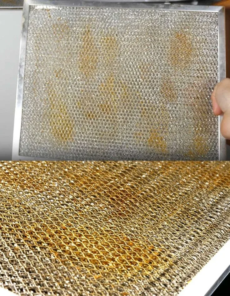 how to clean oven vent screen
