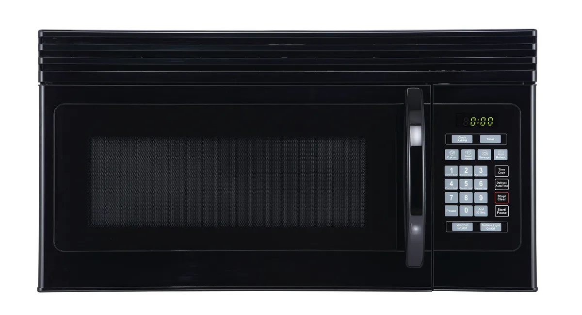 how to clean over the range microwave