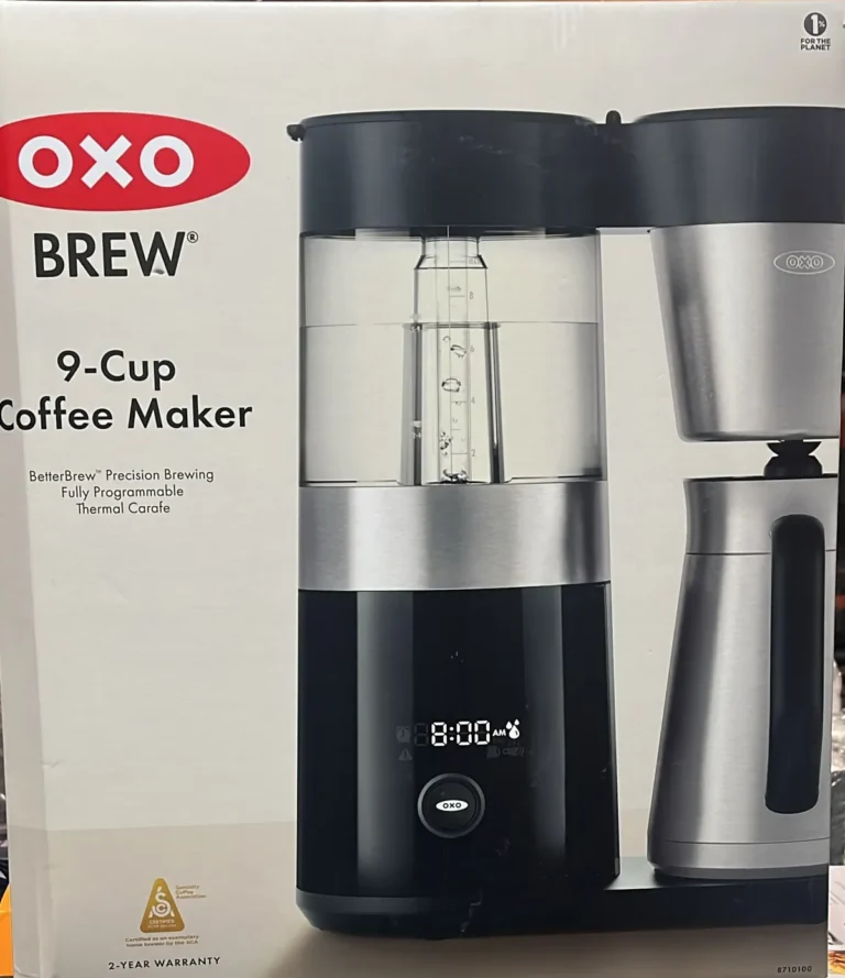 how to clean oxo coffee maker with vinegar