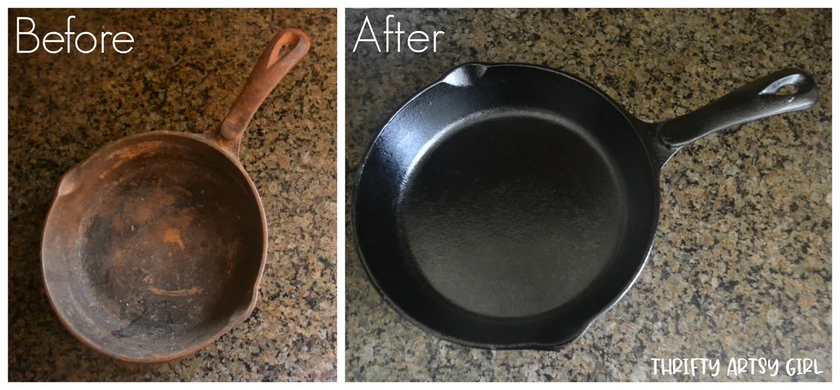 How to Clean Rust Off a Cast Iron Skillet