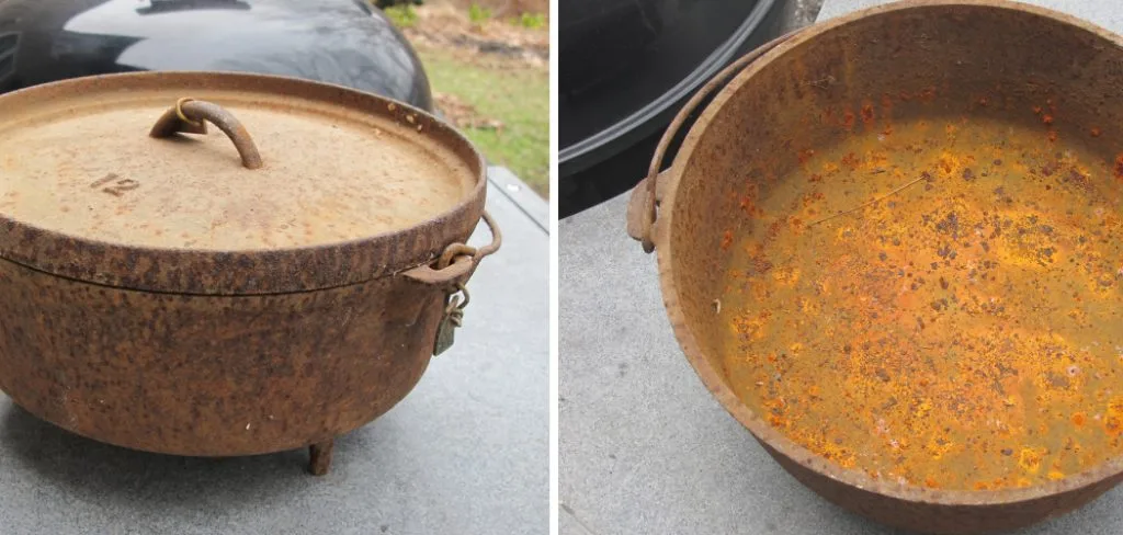 How to Clean Rust Off a Dutch Oven Fast