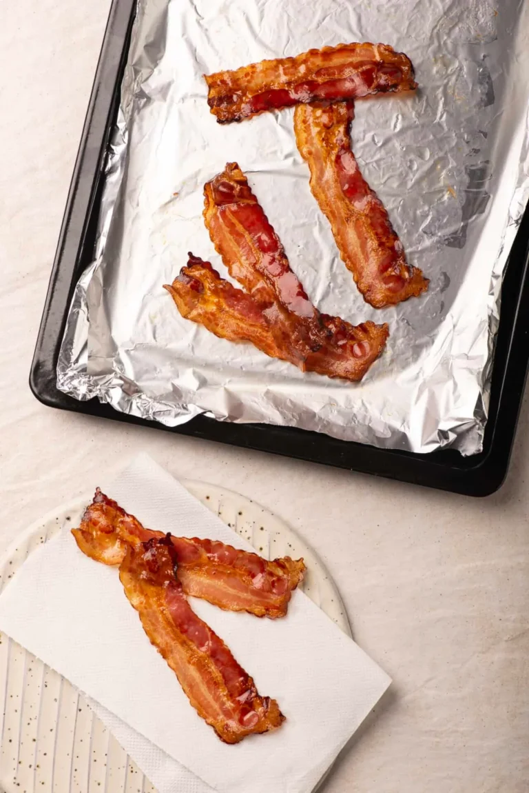 how to cook bacon in the oven with aluminum foil