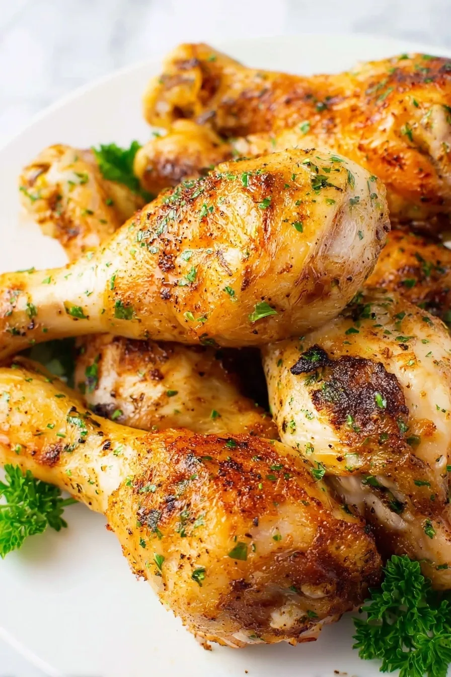 how to cook chicken legs in the oven