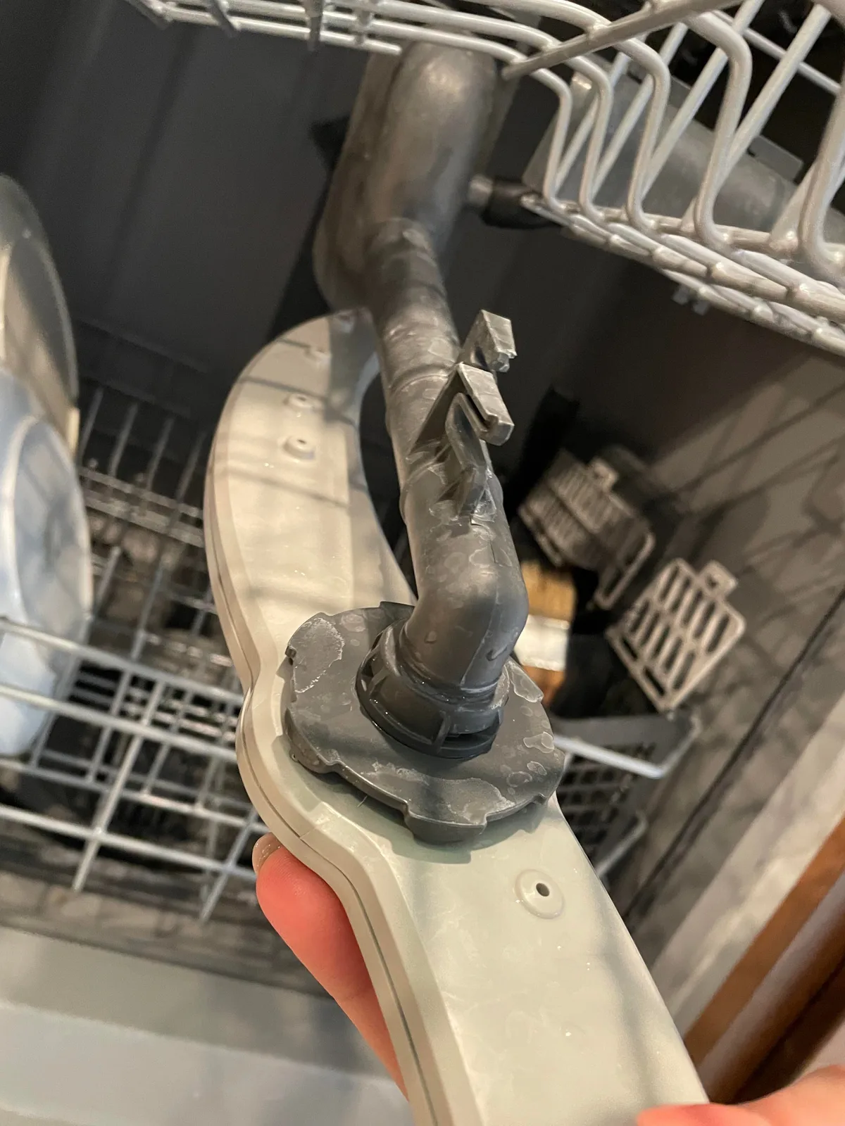 how to deep clean an old dishwasher