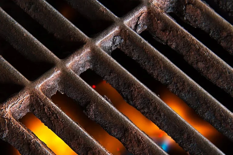 how to remove rust on cast iron grill