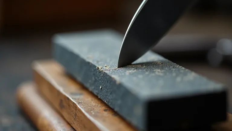 how to sharpen kitchen knives at home