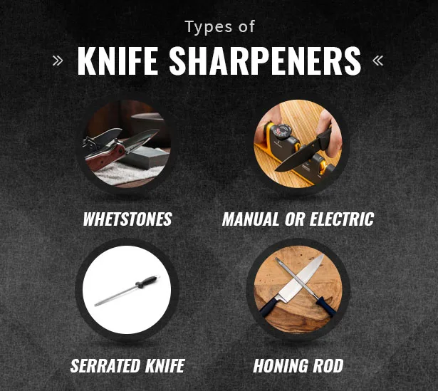how to sharpen knives with a knife sharpener