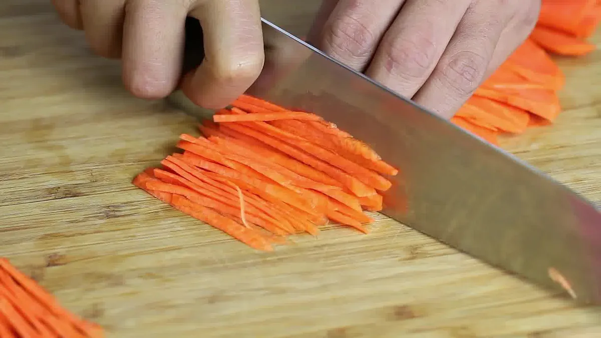 knife julienne technique