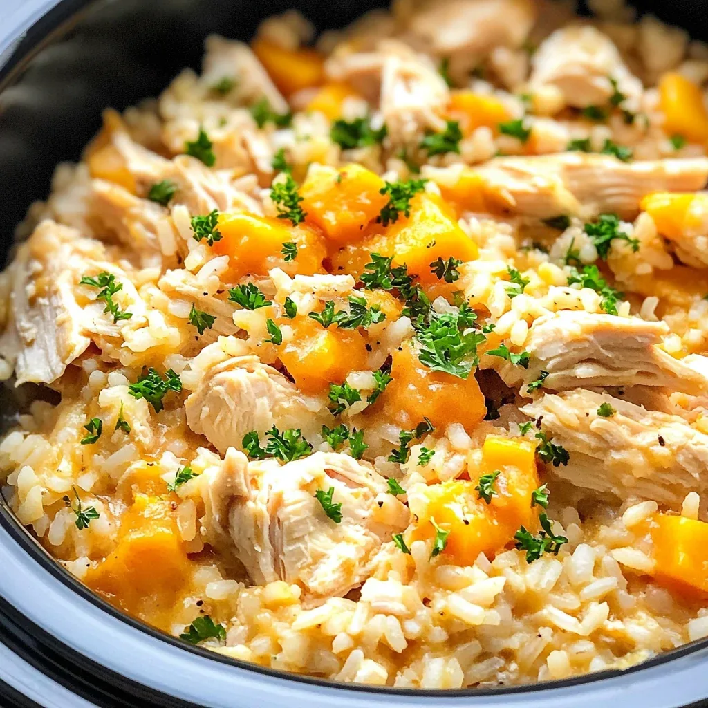 Low Cal Chicken & Rice Crock Pot Meals