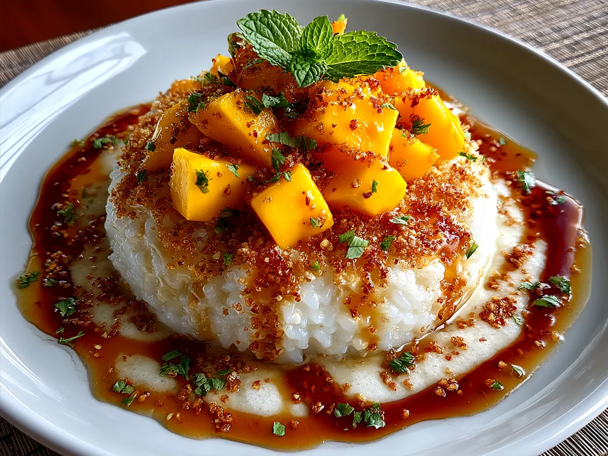 Instant Pot Mango Sticky Rice: Foolproof Recipe
