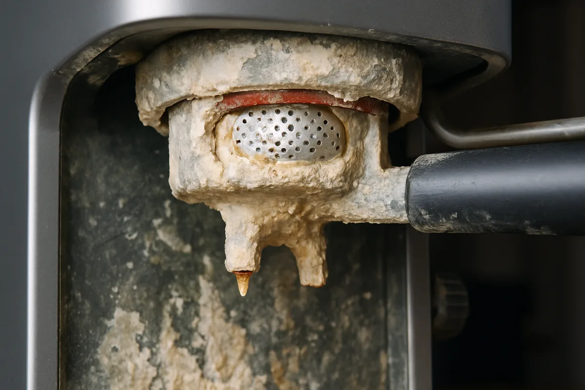 mineral buildup