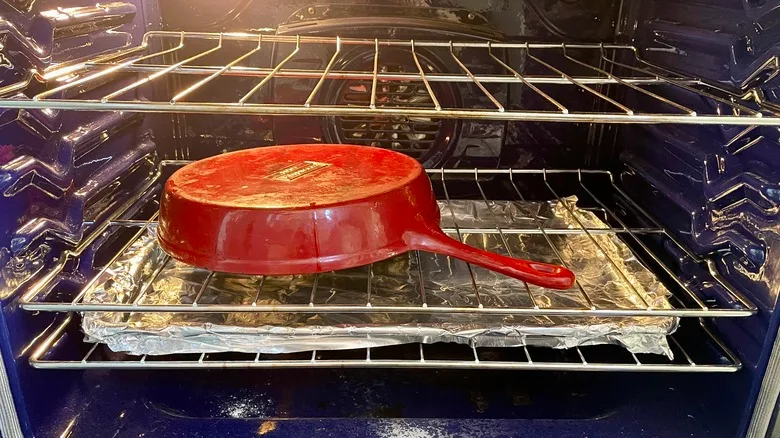 oven seasoning process