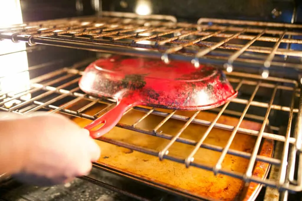 re-seasoning cast iron