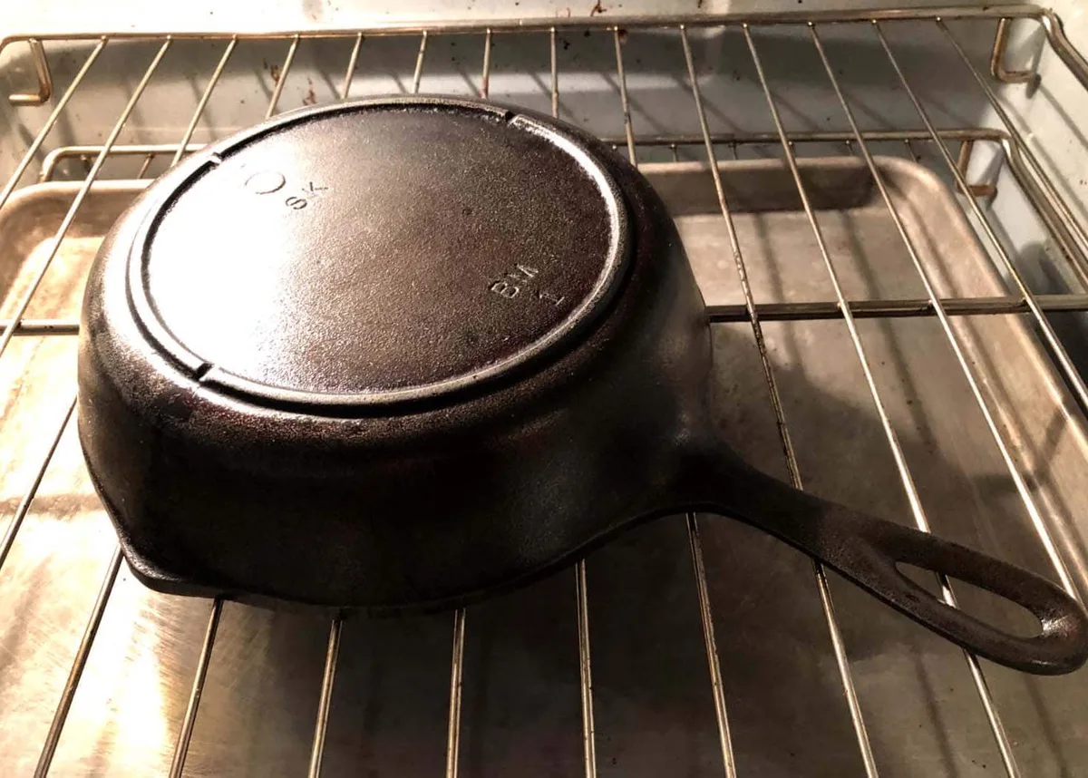 reseasoning cast iron oven