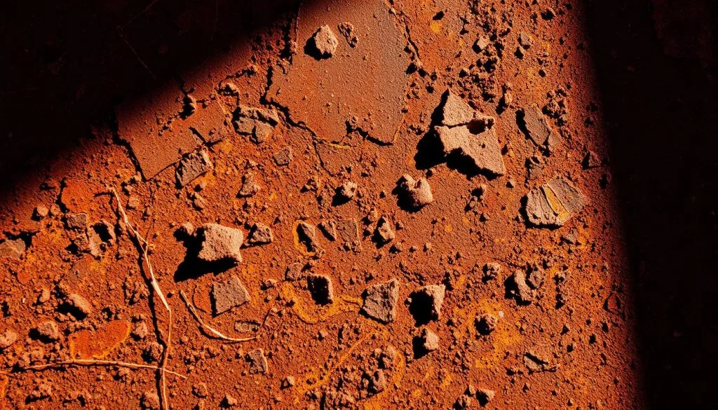 rust pitting on cast iron