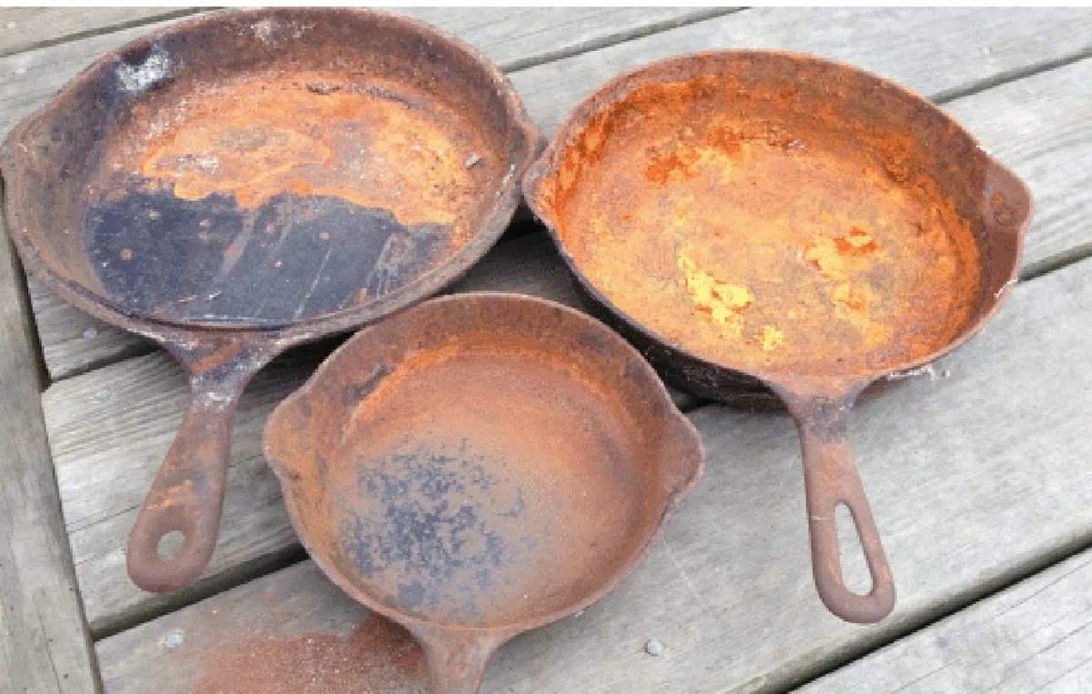 rust severity cast iron