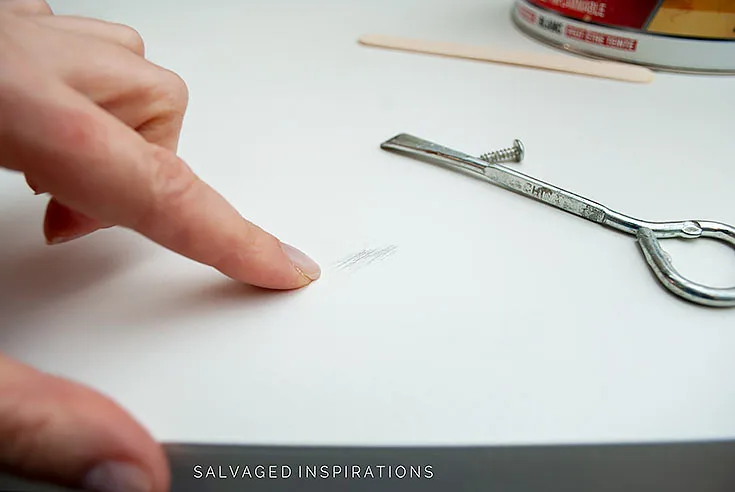 scratch test