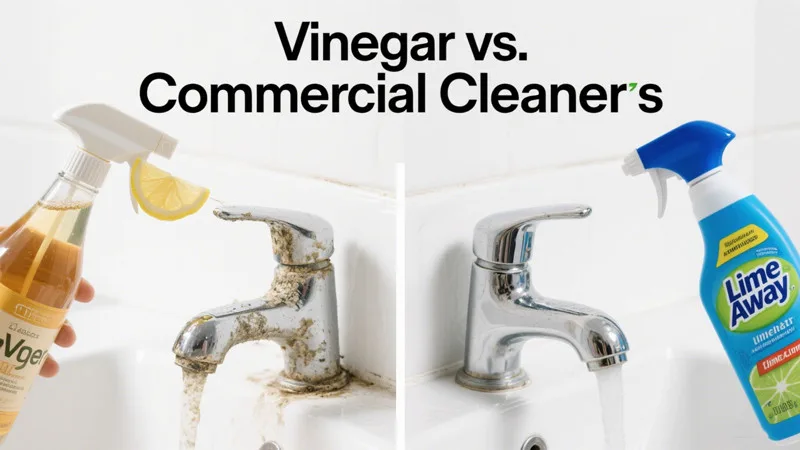 vinegar vs commercial descaler comparison