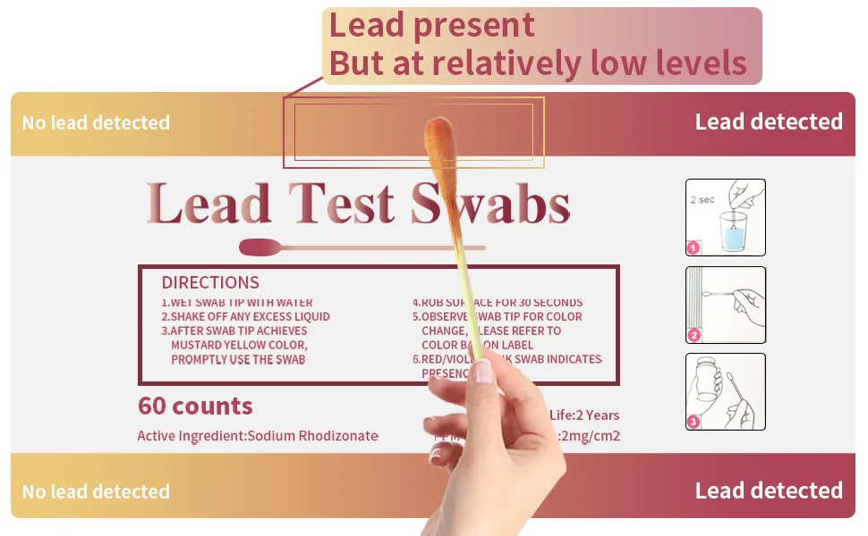 vintage cast iron lead test